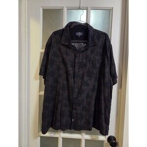 Vintage Nat Nast Silk Blend Classy Hawaiian Mens Camp Shirt XXL